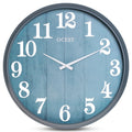 18 Inch Large Outdoor Clock Waterproof, Oversized Silent Wall Clock Battery Operated for Garden Pool Patio Living Room Office Decorative