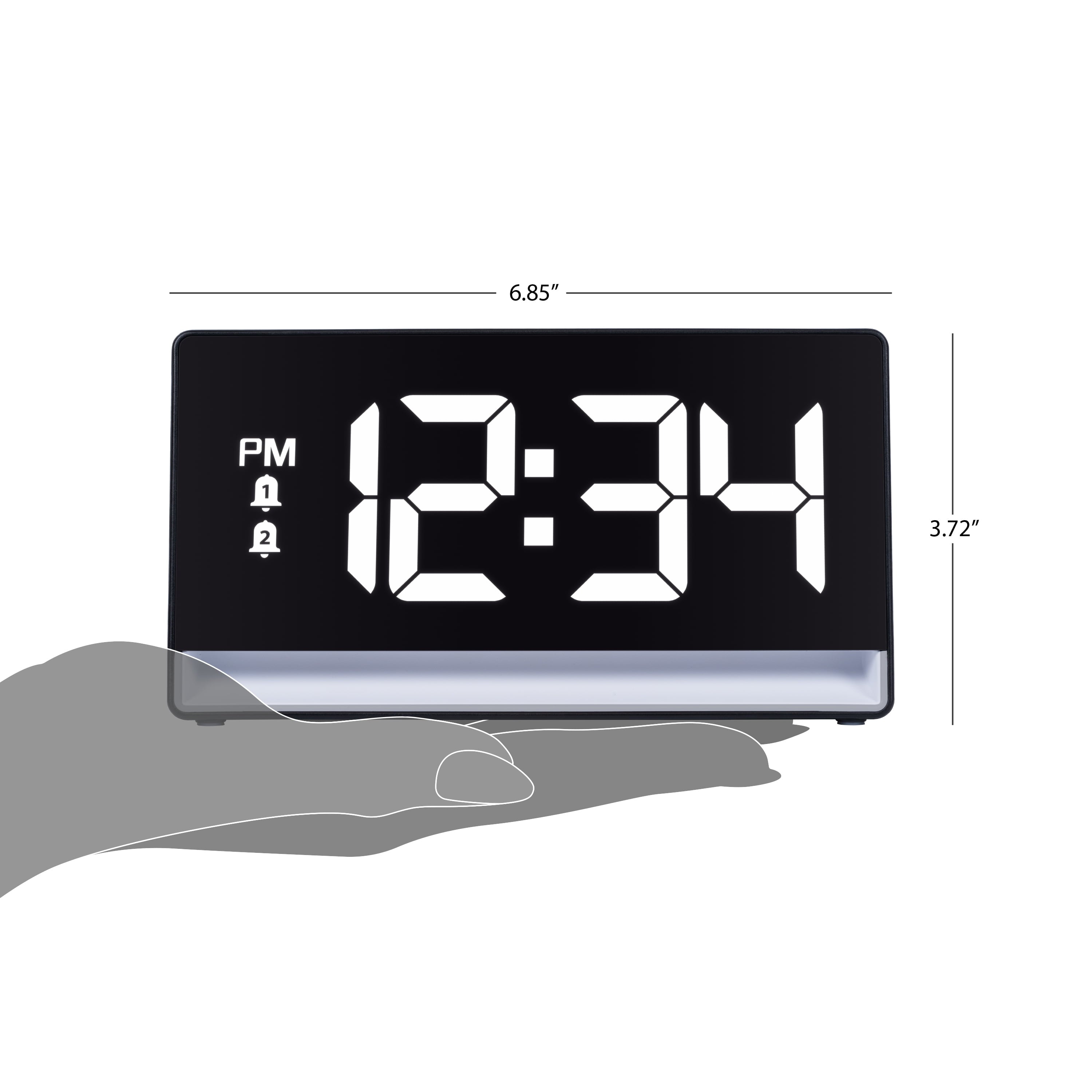 La Crosse Technology Digital Color Changing Deep Sleep Alarm Clock