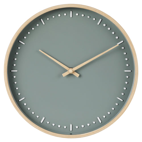 Better Homes & Garden 11.5" Quartz Indoor Decorative Clock, Raised Hour and Minute Markers